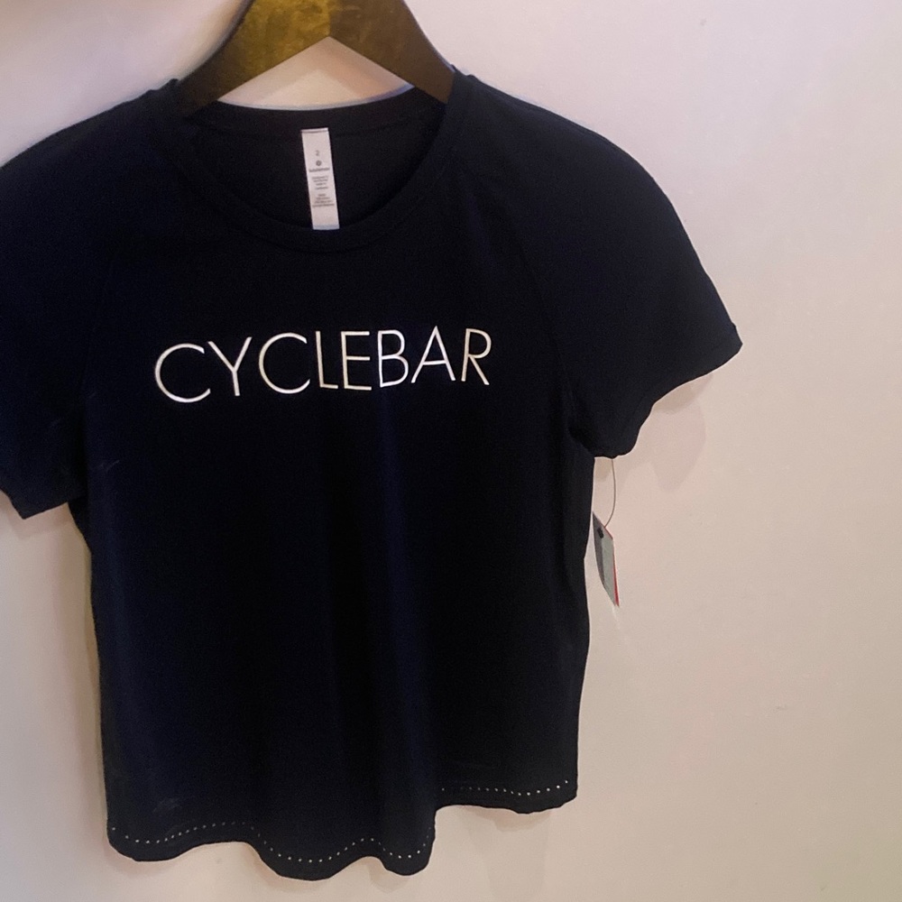 CycleBar x Lululemon Women's Black Tee